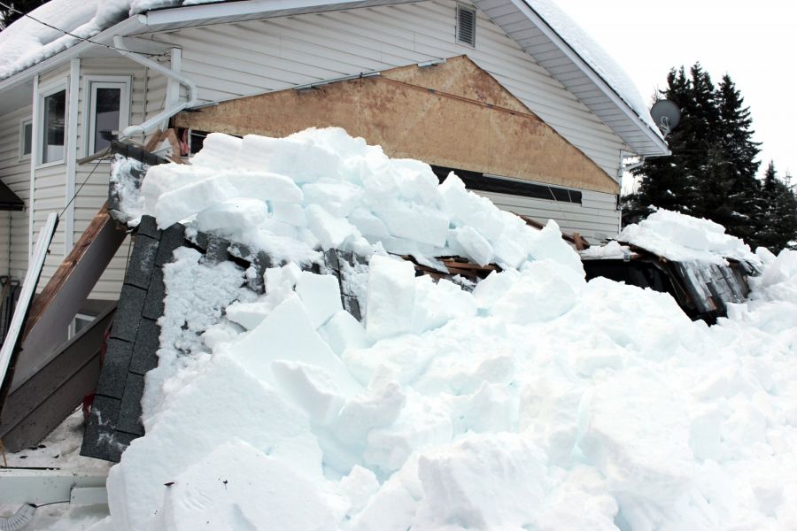 Snow damage claim on insurance